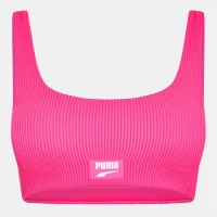 дамски,бански,костюми,разпродажба,puma,цели,бански,костюми,за,плуване,стоки,за,плуване,на,разпродажба,puma,ribbed,scoop,neck,bikini,top,womens,neon,pink