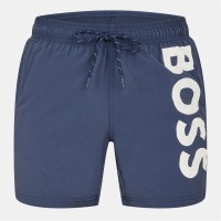 стоки,за,плуване,на,разпродажба,boss,men's,octopus,swim,shorts,with,bold,branding,navy