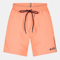 бански,гащета,борд,шорти,и,бански,тип,боксерки,boss,men's,starfish,breathable,mesh,swim,shorts,bright,pink