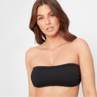 дамски,облекла,размер,be,you,textured,bandeau,bikini,top,black