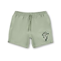 бански,гащета,борд,шорти,и,бански,тип,боксерки,pretty,green,men's,aquarelle,swim,shorts,green