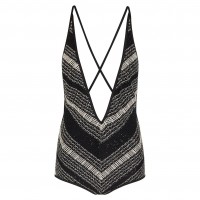 дамски,бански,костюми,missoni,one,piece,swim,w,plunge,nklin,white,and,black