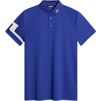 блуза,с,яка,мъжки,горнища,за,голф,облекла,за,голф,j,lindeberg,golf,men's,short,sleeve,performance,polo,shirt,clematis,blue