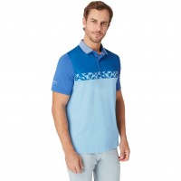 блуза,с,яка,callaway,men,s,oxford,short,sleeve,performance,polo,shirt,galaxy,blue