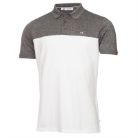 блуза,с,яка,мъжки,горнища,за,голф,облекла,за,голф,calvin,klein,golf,block,polo,shirt,cha,wht