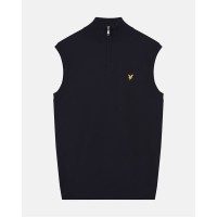 потник,мъжки,пуловери,lyle,and,scott,lyle,knitted,vest,sn99,dark,navy
