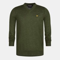 пуловер,lyle,and,scott,golf,v,neck,jumper,cactus,green