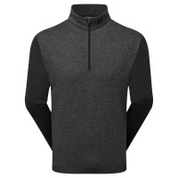мъжка,блуза,облекла,за,голф,footjoy,half,zip,sweater,mens,black