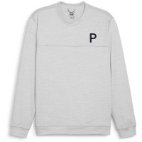 мъжки,пуловер,облекла,на,разпродажба,разпродажба,puma,облекла,за,голф,puma,cloudspun,patch,crewneck,jumper,mens,ash,gray