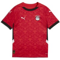 юношеска,футболна,фланелка,puma,egypt,home,shirt,2025,juniors,red,black