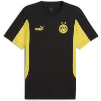 тениска,футболни,фланелки,германия,бундеслига,футбол,puma,borussia,dortmund,ftblarchive,t,shirt,adults,black,yellow