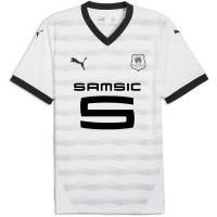 футболна,фланелка,puma,stade,rennais,away,shirt,2024,2025,adults,white