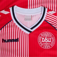 футболна,фланелка,футболни,фланелки,национални,отбори,hummel,men's,denmark,international,football,shirt,red,white