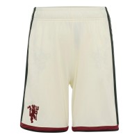 футболни,фланелки,футбол,adidas,manchester,united,third,short,2026,27,juniors,white,red