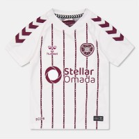 юношеска,футболна,фланелка,футболни,фланелки,шотландска,висша,лига,детски,футболни,фланелки,hummel,hearts,away,shirt,2025,2026,juniors,white,red