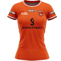 дамска,фланелка,дамски,топове,mckeever,sports,mckeever,armagh,home,jersey,ladies,orange,white