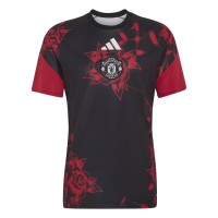 футболни,фланелки,английската,висша,лига,manchester,united,облекла,с,футболна,тема,adidas,manchester,united,pre,match,shirt,2026,27,mens,black,red
