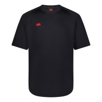 тениска,ръгби,облекла,canterbury,everest,t,shirt,adults,black