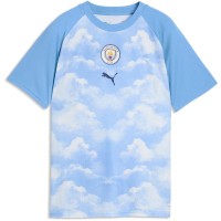 футболни,фланелки,детски,тениски,puma,manchester,city,pre,match,shirt,2026,27,juniors,blue,white