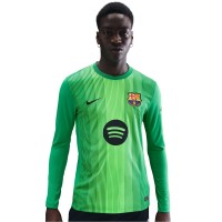 мъжко,вратарско,горнище,футболни,фланелки,испания,ла,лига,fc,barcelona,nike,barcelona,long,sleeve,goalkeeper,shirt,2025,2026,mens,green