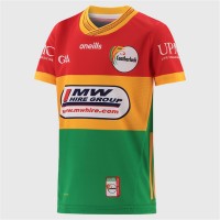 юношеска,футболна,фланелка,детски,3/4,панталони,oneills,o'neills,carlow,home,shirt,2025,juniors,green,red,yell