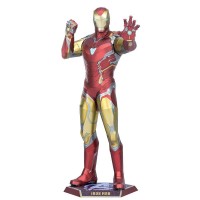 marvel,metal,earth,iron,man,premium,3d,model,kit,merchandise