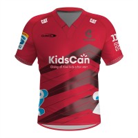 мъжка,футболна,фланелка,ръгби,облекла,ръгби,фланелки,classic,sportswear,crusaders,2024,home,shirt,mens,black,red