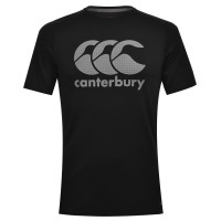 ръгби,облекла,canterbury,core,vapordri,large,logo,men's,tee,black