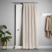 alan,symonds,velvet,chenille,pencil,pleat,thermal,door,curtain,cream