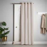alan,symonds,velvet,chenille,ring,top,thermal,door,curtain,cream