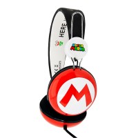 слушалки,слушалки,аксесоари,на,разпродажба,otl,technologies,super,mario,icon,red,black,headphones,merchandise