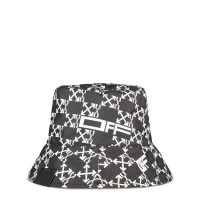 плажни,шапки,мъжки,шапки,и,ръкавици,off,white,reversible,monogram,bucket,hat,black,1007