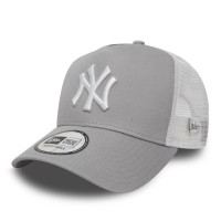 шапка,плажни,шапки,бейзбол,new,era,a,frame,adjustable,trucker,cap,ny,grey,white