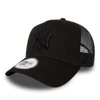 шапка,new,era,a,frame,adjustable,trucker,cap,ny,black