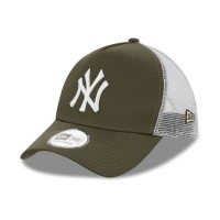 шапка,плажни,шапки,бейзбол,new,era,a,frame,adjustable,trucker,cap,ny,khaki,white