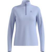 odlo,half,zip,fleece,top,blue,heron