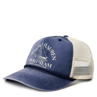 шапка,всички,шапки,плажни,шапки,мъжки,шапки,и,ръкавици,polo,ralph,lauren,harbour,island,trucker,cap,light,navy