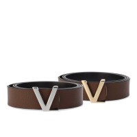valentino,belt,gift,set,brown