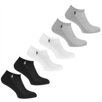 чорапи,дамски,чорапи,ralph,lauren,6,pack,multi,trainer,socks,assorted