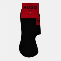 чорапи,чорапи,на,разпродажба,всички,чорапи,мъжки,чорапи,hugo,men's,2,pack,label,trainer,socks,black,001