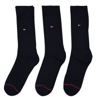 мъжки,чорапи,мъжки,чорапи,tommy,hilfiger,hilfiger,bodywear,sports,3,pack,mens,crew,socks,black