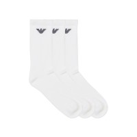 чорапи,мъжки,чорапи,emporio,armani,men's,crew,socks,white,m0066