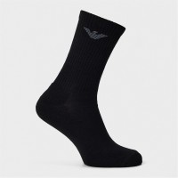 чорапи,мъжки,чорапи,emporio,armani,men's,crew,socks,black,mc061