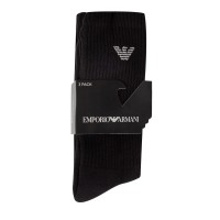 чорапи,мъжки,чорапи,emporio,armani,3,pack,crew,logo,socks,black,00020