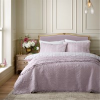 спално,бельо,и,комплекти,catherine,lansfield,by,cl,silhouette,floral,lace,bedspread,pink