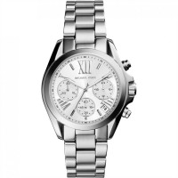 дамски,часовник,часовници,michael,kors,ladies,michael,kors,bradshaw,silver,watch,mk6174,silver,and,white