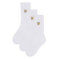 чорапи,детски,аксесоари,lyle,and,scott,lyle,3pk,socks,jn00,bright,white