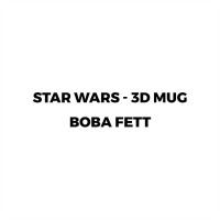 star,wars,mug,boba,fett,3d,merchandise