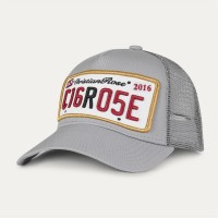шапка,аксесоари,на,разпродажба,мъжки,шапки,и,ръкавици,christian,rose,private,plate,trucker,cap,stone,grey,gold