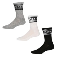 мъжки,чорапи,мъжки,чорапи,ben,sherman,sherman,3,pack,sport,socks,mens,white,blck,grey